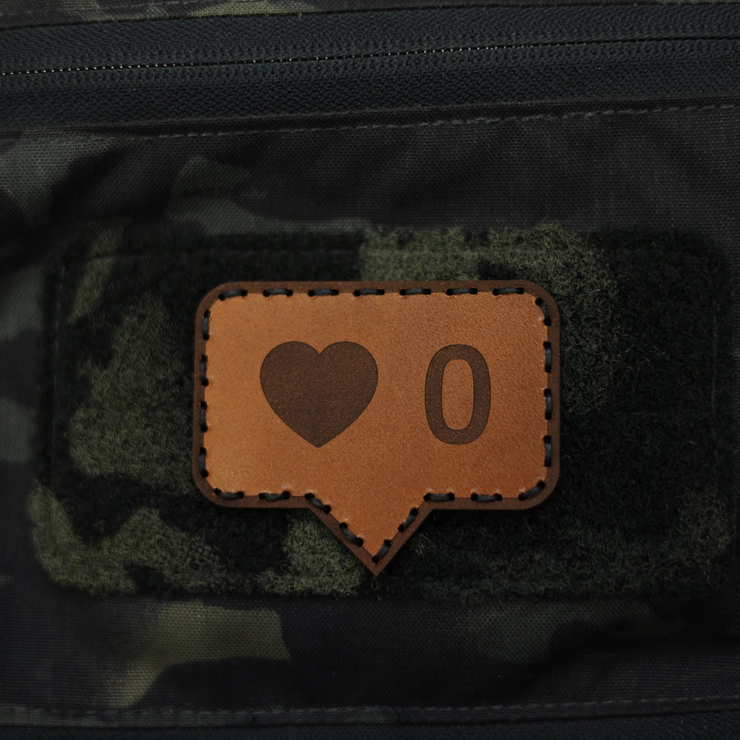 No Love đź–¤ Leather Patch