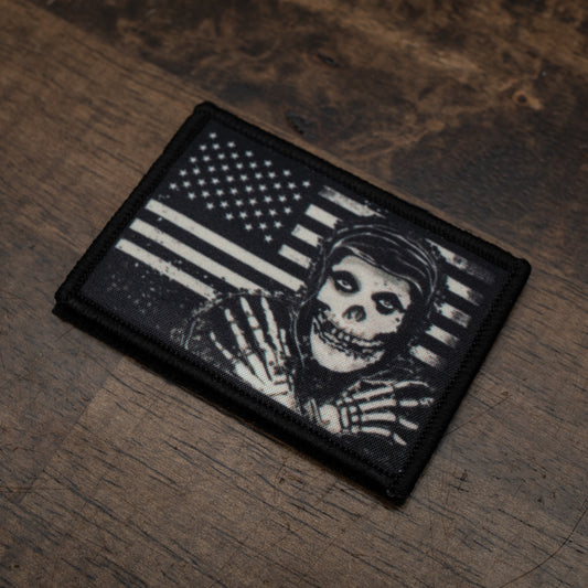 3" Crimson Flag Patch